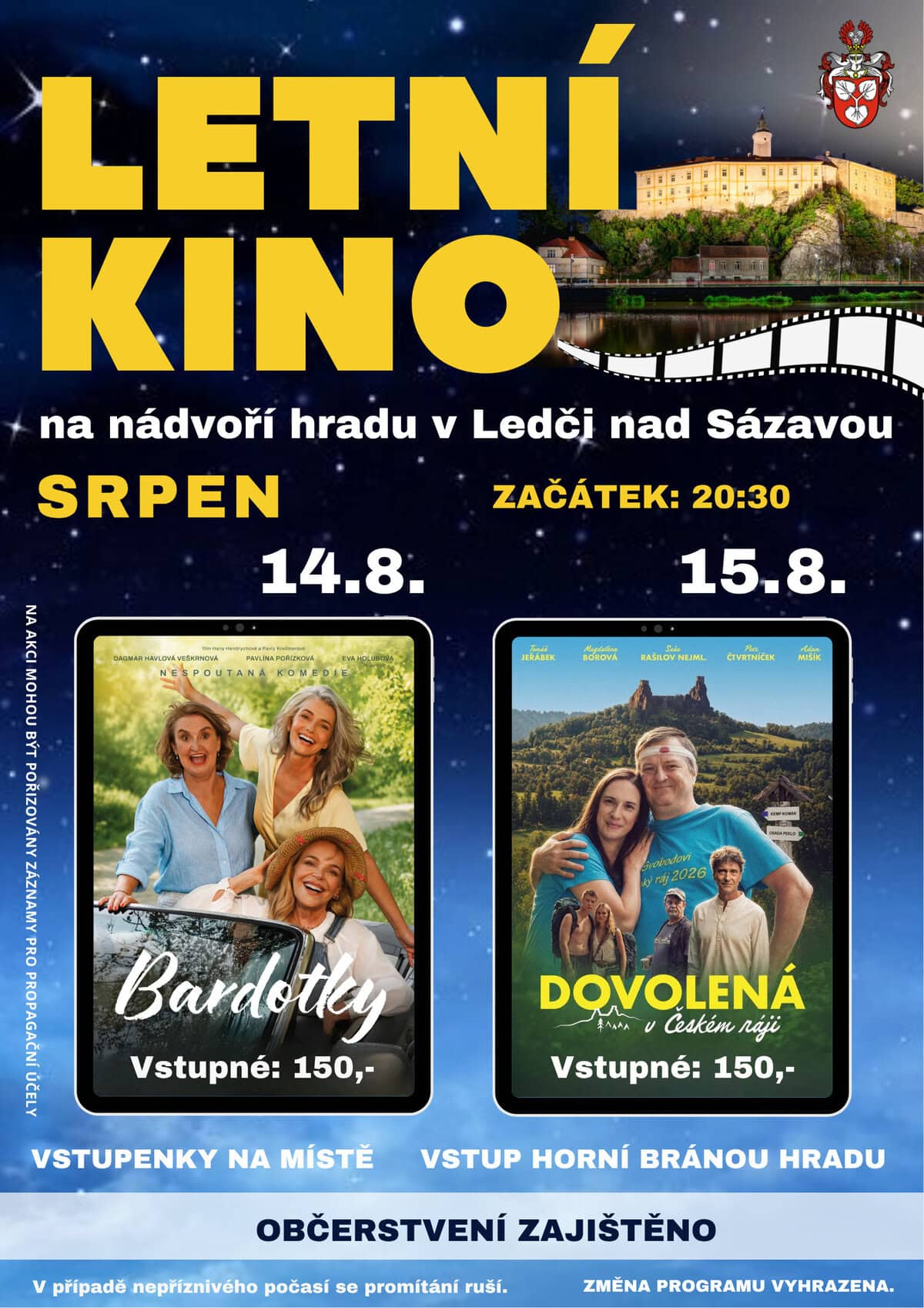 LETNÍ KINO srpen 26